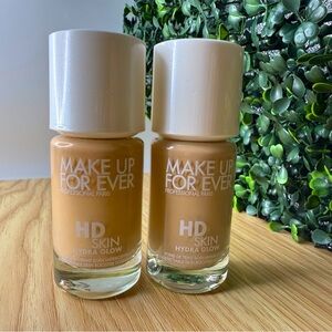 NEW BUNDLE DEAL: Makeup Forever HD Skin Hydra Glow Foundations - 1N14 + 1N10